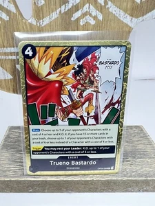 Trueno Bastardo OP04-094 R Kingdoms of Intrigue One Piece TCG Inglese TCG - Foto 1 di 6