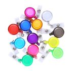 Multicolor Cute ABS Retractable Badge Holder PVC Card Holders for School/Office