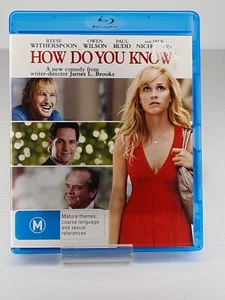 How Do You Know? Blu-ray Jack Nicholson Paul Rudd Reese Witherspoon Lenny Venito - Picture 1 of 2