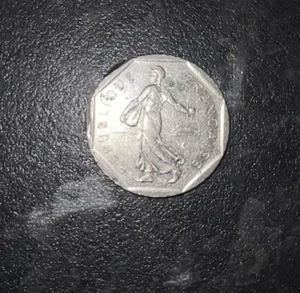 Nickel 1980 France Coin  - Picture 1 of 2