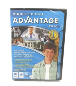 MIDDLE SCHOOL ADVANTAGE 2010 Student Resource Center DVD-ROM For PC & MAC - Picture 1 of 2