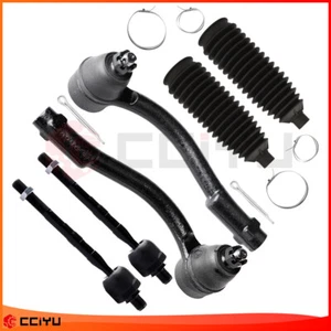 6 piezas apto para 2006-2011 Hyundai Accent extremos de varilla delantera estantería y piñón debajo - Imagen 1 de 12