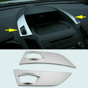 For Ford Kuga Escape 2017-2019 Silver Inner Middle Regulate Air Vent Outlet Trim - Picture 1 of 7