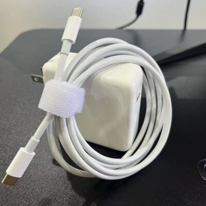 61W USB-C Power Adapter Charger For MacBook Pro/Air with 6.56ft C-C Cable - Picture 1 of 5