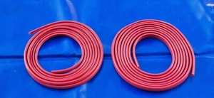 VW Golf 2  Jetta 2 II Keder Kederset Stoßstange rot roter  vorn hinten schmal - Bild 1 von 5