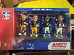 4pc box set NFL QB mini magnetic bobs bobbleheads  Favre,Warner,Mcnabb,Culpepper - Picture 1 of 4