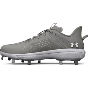 Under Armour Herren Yard Low MT Charged Baseball Stollen 3025592-101 grau Gr: 6,5 - Bild 1 von 5