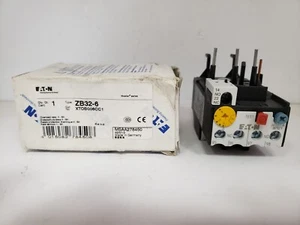 EATON ZB32-6 XTOB006CC1 THERMAL OVERLOAD RELAY 4-6A NIB - Picture 1 of 7