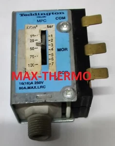  TEDDINGTON MPC low pressure control 10-100 BAR Air pressure switch 38000 - Picture 1 of 1