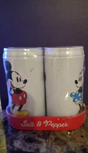 Neu The Tin Company Disney Mickey & Minnie Mouse Salz & Pfefferstreuer - Bild 1 von 3