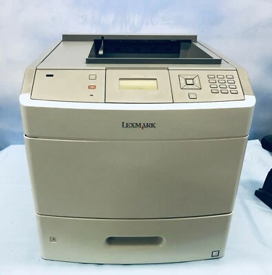 Lexmark T652N Workgroup Laser Printer - Image 1 of 4