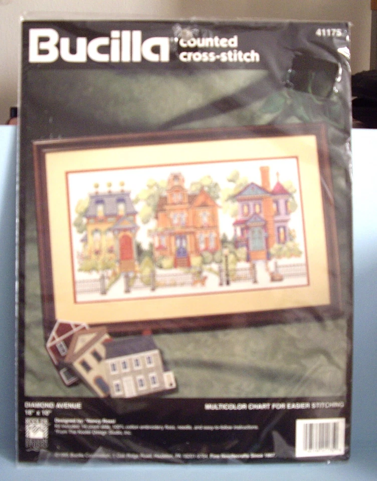 Bucilla DIAMOND AVENUE  Cross Stitch Kit - Image 1 of 1