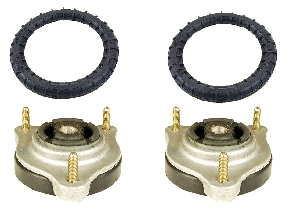 Juego de 2 soportes de puntal de amortiguador delantero izquierdo + derecho con cojinetes bujes de soporte para Saab Foto 1 de 1