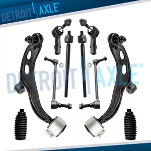 Front Lower Control Arms Sway Bars Tie Rods for Ford Taurus Flex Lincoln MKS MKT - Picture 1 of 7