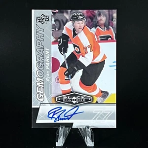 RYAN PARENT 2010-11 BLACK DIAMOND GEMOGRAPHY AUTOGRAPH G-RP FLYERS LOOK!! - Picture 1 of 2