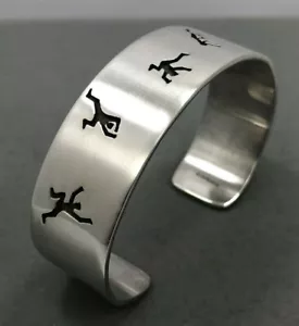 J. Chase handgefertigtes Sterlingsilber Armreif Armband Aspen Colorado  - Bild 1 von 5