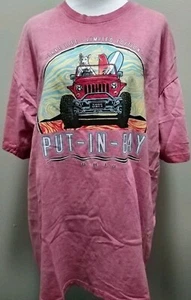 Coconut Creek Trading Co. Lake Life Limited Put In Bay Ohio T Shirt Red Mens XL - Picture 1 of 10