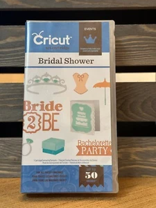 Cricut Bridal Shower Art Cartridge 2001291 Bridal Shower Brand New - Picture 1 of 4