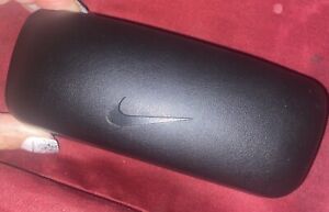 Brand New Nike Clam Shell Swoosh Black Sunglass Eyeglasses Case, Just Do It