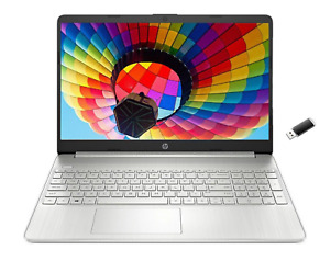 NEW HP 15.6" Full HD Intel Core i5-1135G7 8GB 256GB SSD Windows 11 Laptop Bundle