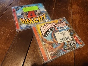 RollerCoaster Tycoon 3 - (PC 2004) Atari con espansione e Sim City 4 - Foto 1 di 3