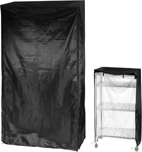 QWORK Storage Shelving Unit Cover Wire Rack Cover for Shelf 36X14X72in 210D O... - Picture 1 of 2
