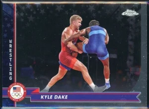 2024 Topps Chrome US Olympics & Paralympic Hopefuls Kyle Dake #182 - Picture 1 of 1