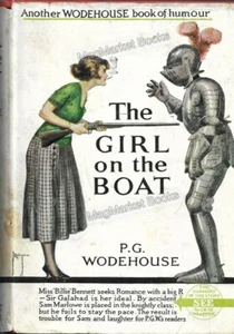 P G WODEHOUSE · THE GIRL ON THE BOAT · UNDATED · VINTAGE BOOK - Picture 1 of 5