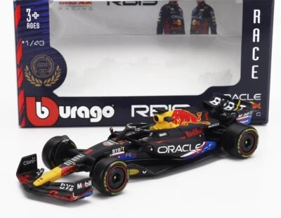 MODELLINO AUTO STATICO BURAGO RED BULL F1 RB19 #1 VERSTAPPEN USA GP 2023 1/43 - Immagine 1 di 4