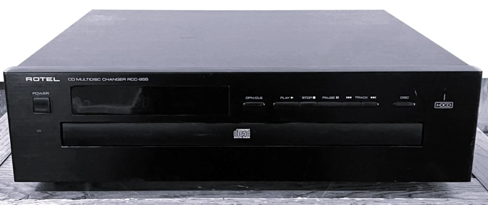ROTEL RCC-955 - CAMBIADOR DE CD MULTIDISCO - HDCD - 5 DISCOS - PROBADO - FUNCIONA MUY BIEN Foto 1 de 4