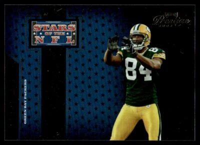 2005 Playoff Prestige Stars of the NFL Foil Javon Walker 094/100 Green Bay - Image 1 of 2