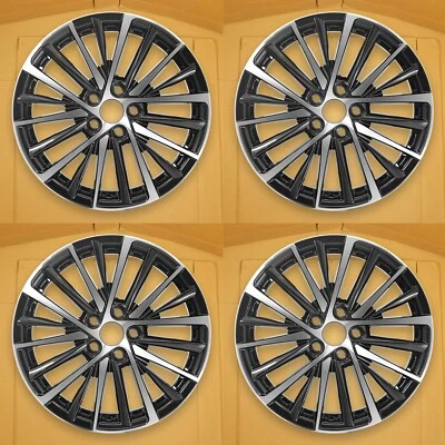 适用于雷克萨斯 ES300h ES350 原始设备制造商设计车轮 18" 22-24 加工炭 4 件 74405 — 第 1/4 张图片