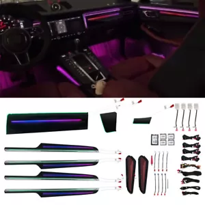 64 Color for 18-23 Macan Gradient Active Ambient Lighting Atmosphere Light - Foto 1 di 3
