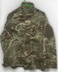 Woodland Camo Zip Jacket Lightweight P2P 20 Inch - Picture 1 of 9