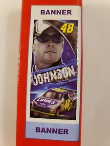 "Banner de vinilo de lujo con licencia Nascar 48 Johnson 19""x35" - Imagen 1 de 2