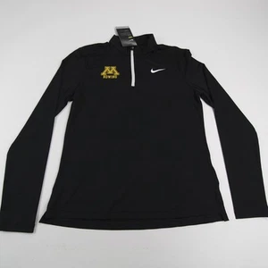 Minnesota Golden Gophers Nike Dri-Fit Pullover Women's Black New - Picture 1 of 5