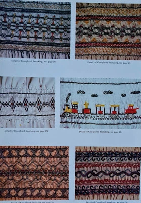 Cesta de flores de tren Dianne Durand libro de patrones de smocking  Foto 1 de 4