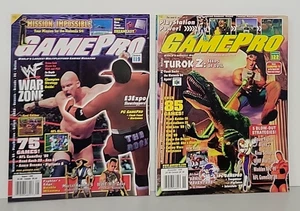 Vintage GamePro Magazines No. 119 Aug and No. 122 Nov  1998 (Lot of 2) - Bild 1 von 4
