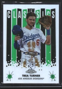 Trea Turner 2022 Topps Chrome New Classics Green Refractor Phillies Dodgers #/99 - Picture 1 of 2