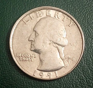 ERROR COIN  QUARTER  BROADSTRUCK MISSTRUCK #1383 - Picture 1 of 5