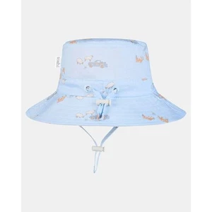 TOSHI Sunhat Boys Preschooler Size M Hat Sheep Farm Blue Bucket Wide Brim Austra - Picture 1 of 17