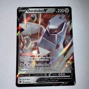 Duraludon V Pokemon TCG Sword & Shield Champions Path 047/073 Ultra Rare - Picture 1 of 2