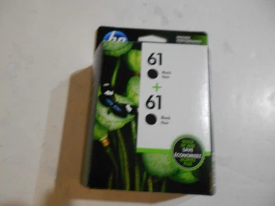 PACK DOBLE TINTA HP 61 ORIGINAL (CZ073FN) TOTALMENTE NUEVO/SELLADO EXPD 3/2021 ENVÍO GRATUITO Foto 1 de 2