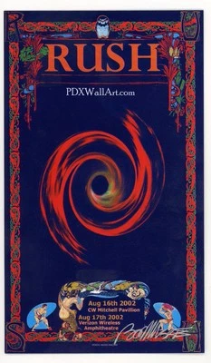 Rush - "Original 1st Edition" - Signed by Bob Masse - 23 x 13 1/2 - Image 1 of 2