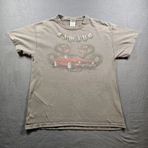 VINTAGE Camaro Y2K Snake Graphic T-Shirt Y2K Size Medium Used FAST SHIPPING  - Picture 1 of 7