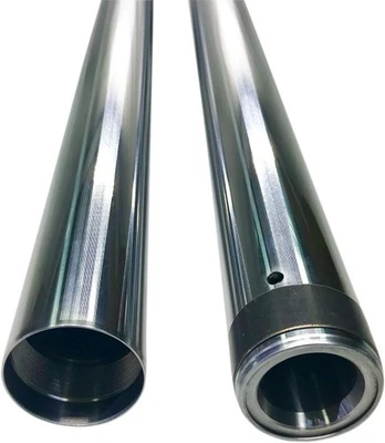 Pro-One Performance 49mm Fork Tube - Chrome Motorcycle Street Bike 105130 - Image 1 of 4