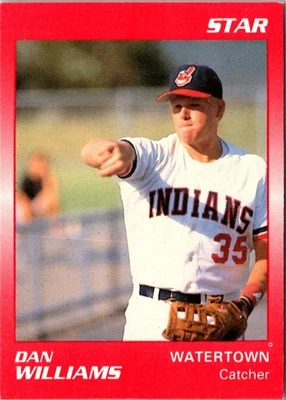 1989 Star Dan Williams #186 Watertown Indians Baseball Card - Image 1 of 2