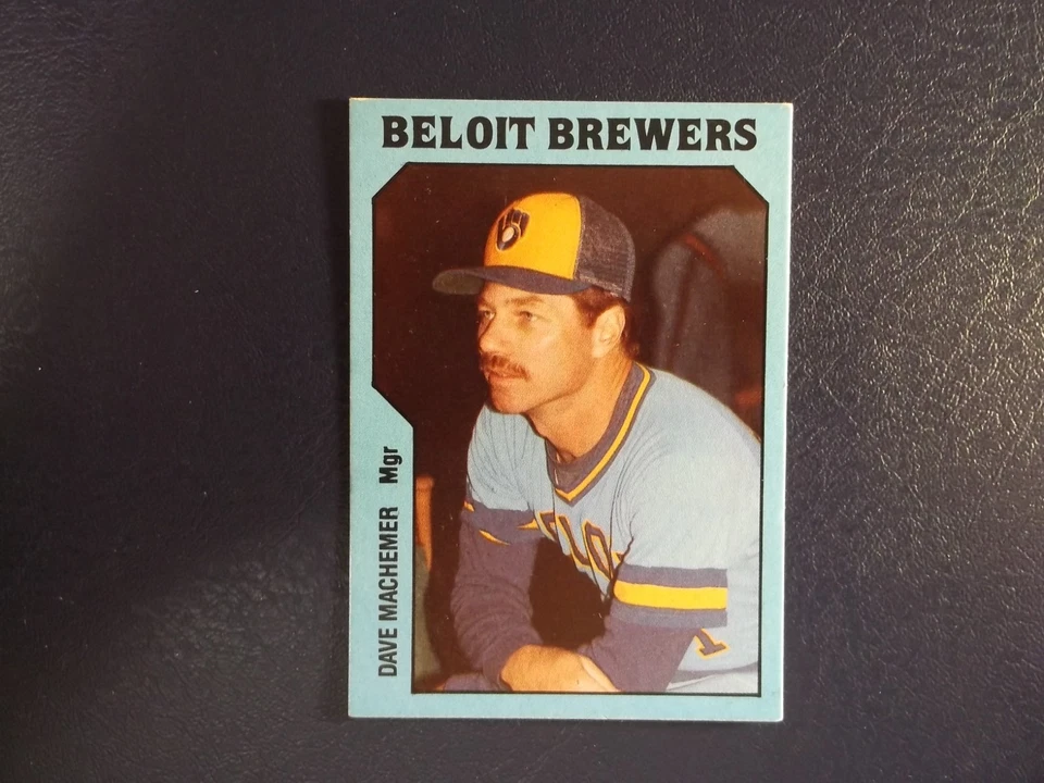 1985 TCMA  Baseball Beloit Brewers Dave Machemer Card # 26 - Image 1 of 2
