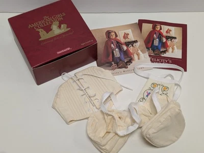 AMERICAN GIRL Felicity's Colonial Undergarments Stays Pocket Hoops RARE - Image 1 of 4