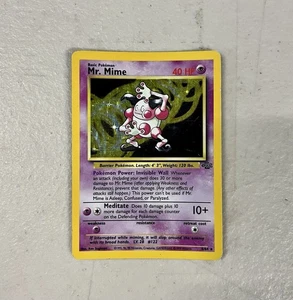 Pokémon Mr. Mime Jungle 6/64 HOLO Rare Unlimited Vintage WOTC - LP - Bild 1 von 2